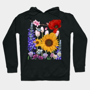 Mix colorful flowers for spring Hoodie